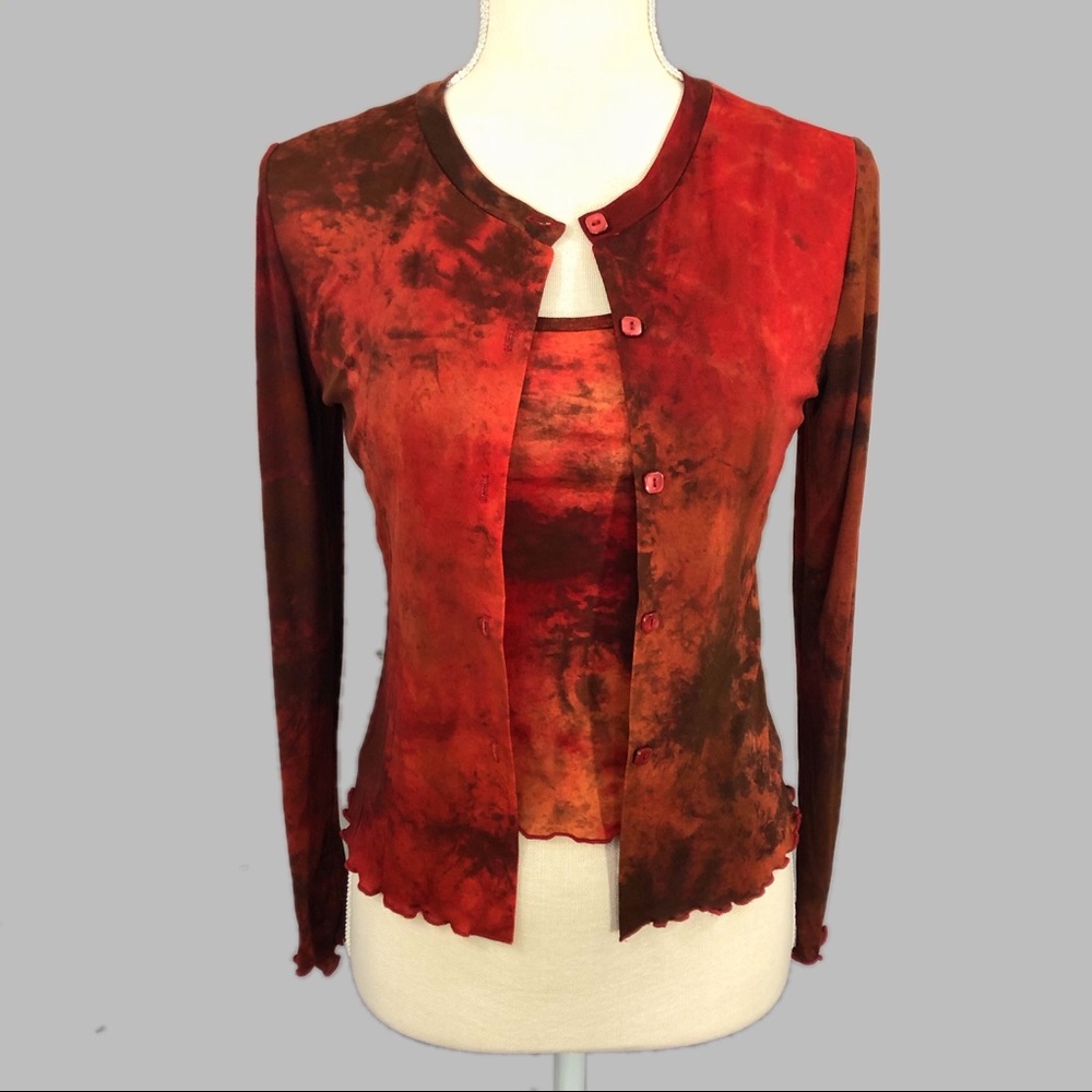 Shades Summer Cardi and Tank Set